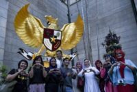 Suasana buka bersama Ramadan di Katedral Jakarta 