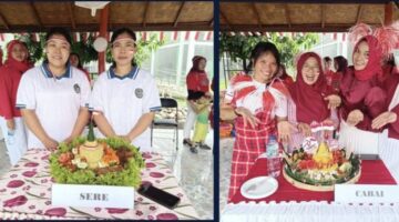 Ketika Kreativitas Bertemu Kemerdekaan, Lapas Binjai Hadirkan Kreasi Tumpeng